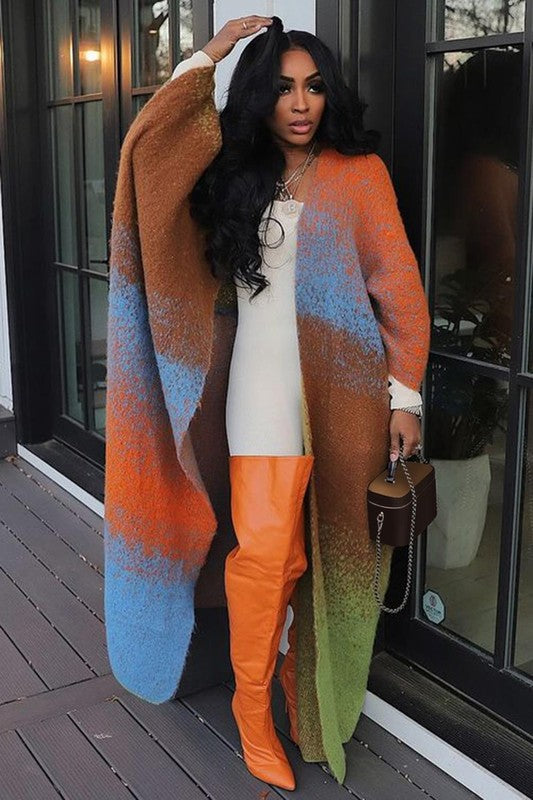 Crowned in Color Statement Cardigan