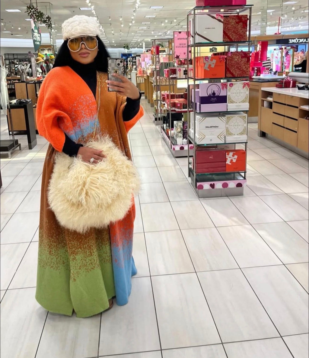 Crowned in Color Statement Cardigan