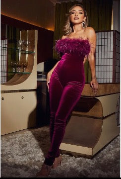 Velvet Seduction Jumpsuit